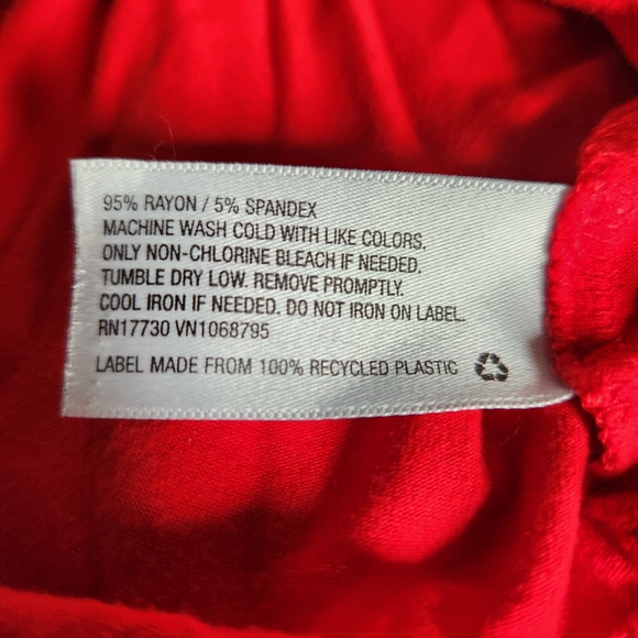 Merona Red Tunic Tank Top - Picture 4 of 6